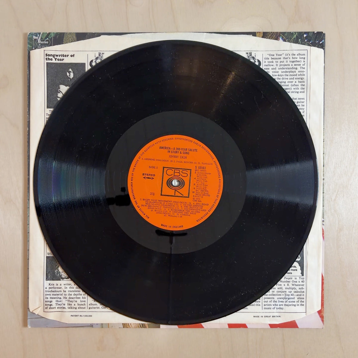 Johnny Cash – America -  A 200-Year Salute In Story And Song