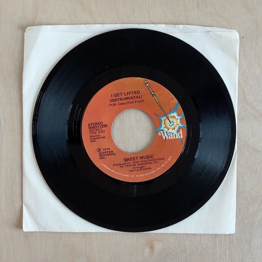 Sweet Music – I Get Lifted – record label