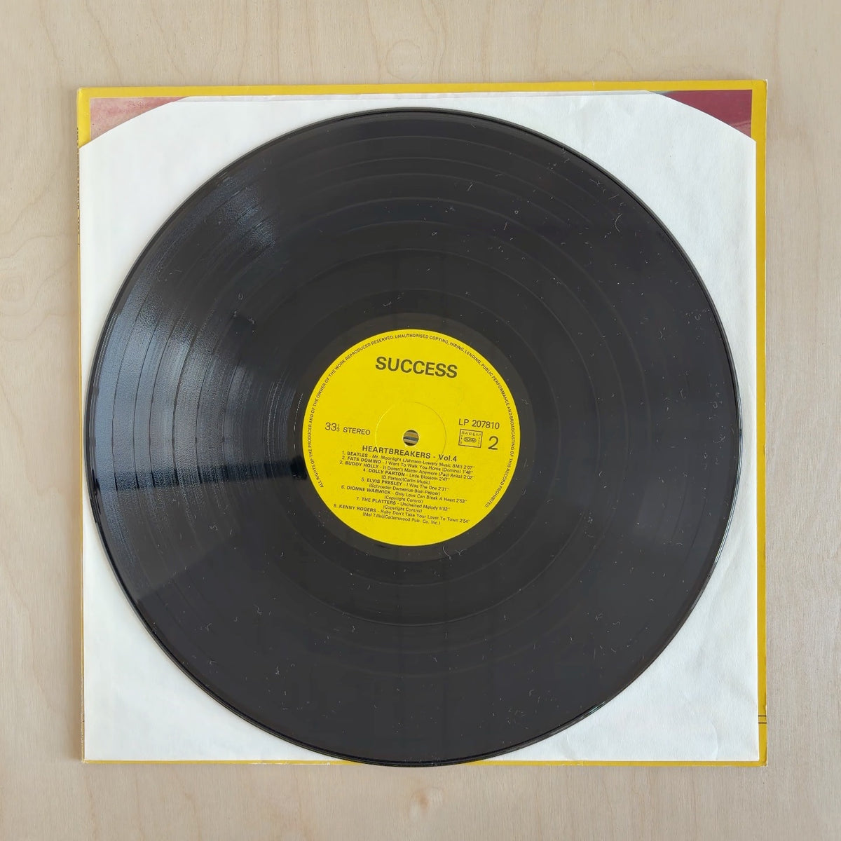 Various – HeartBreakers Vol. 4 – record label
