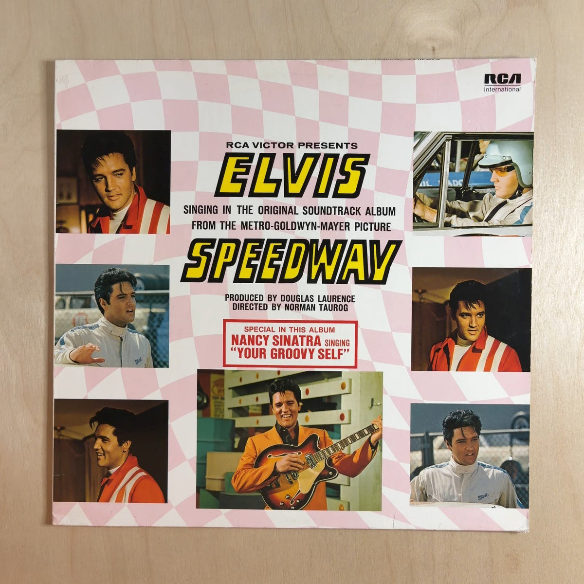 Elvis Presley – Speedway – front cover