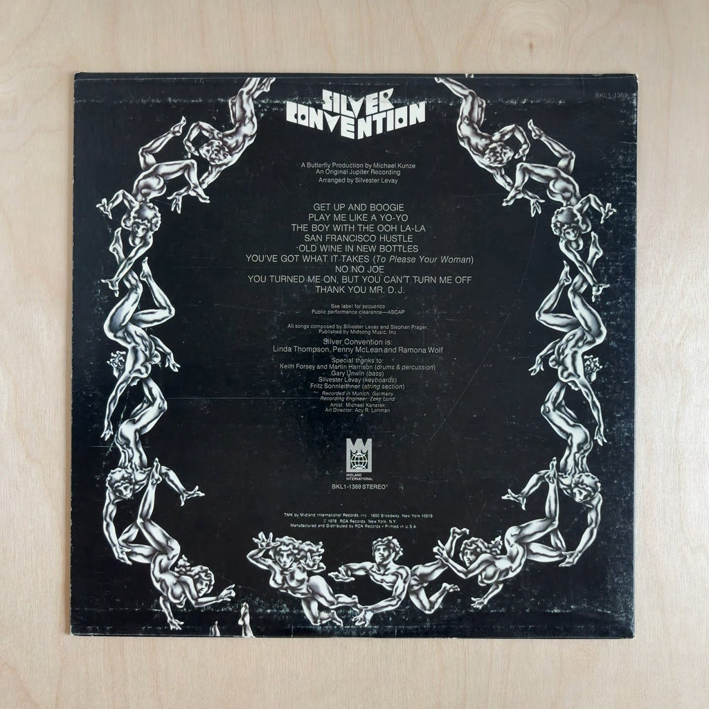 Silver Convention – Silver Convention – back cover
