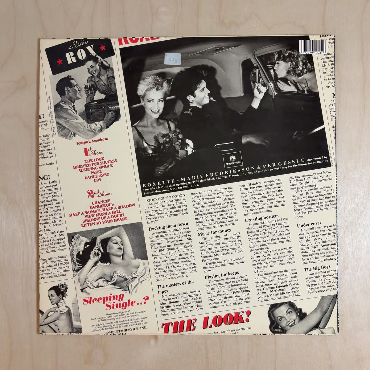 Roxette – Look Sharp!