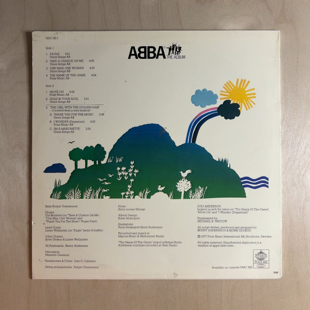 ABBA – The Album – back cover