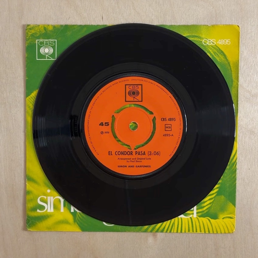 Simon & Garfunkel – El Condor Pasa – record label