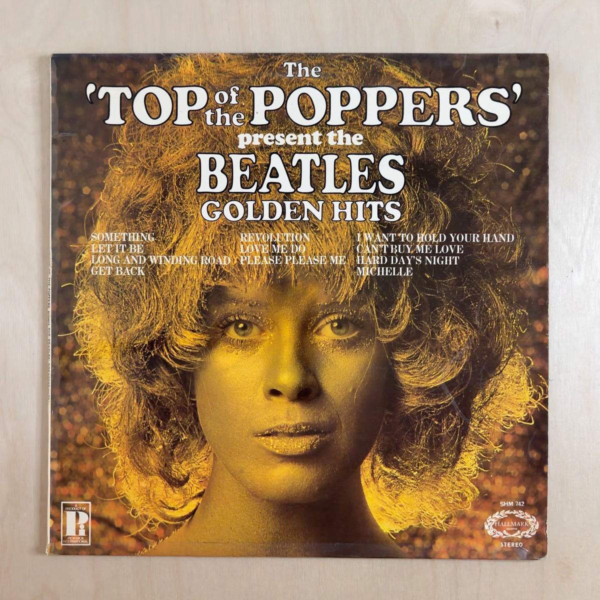 The Top Of The Poppers – The 'Top Of The Poppers' Present The Beatles Golden Hits – front cover