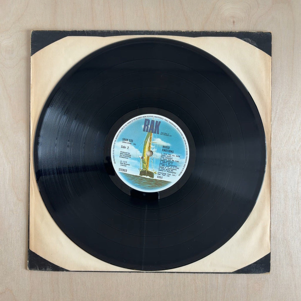 Exile – Mixed Emotions – record label