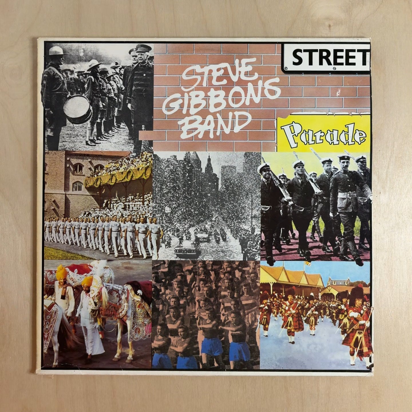 Steve Gibbons Band – Street Parade – front cover