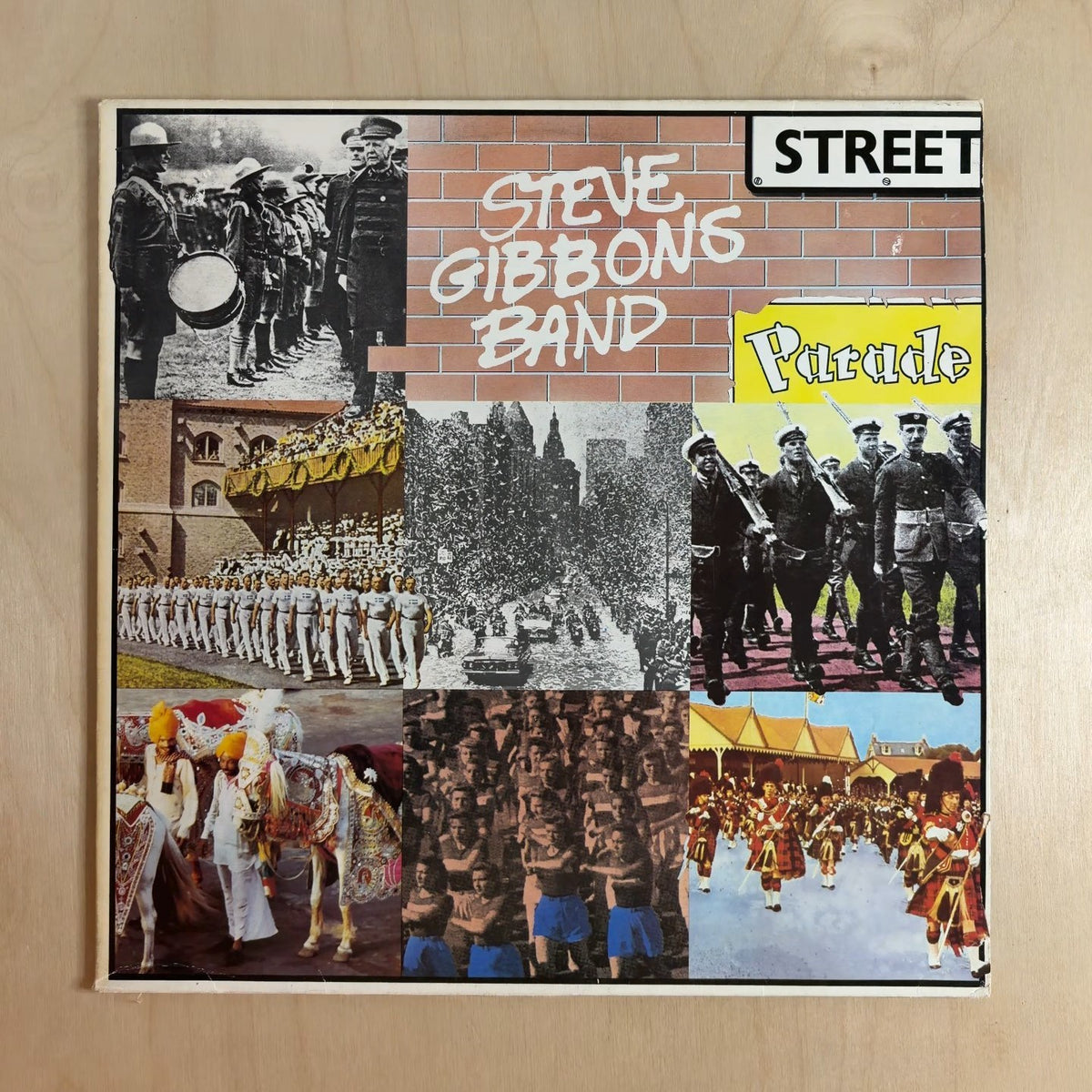 Steve Gibbons Band – Street Parade – front cover