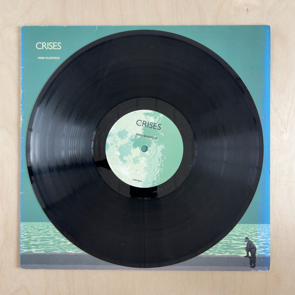 Mike Oldfield – Crises – record label