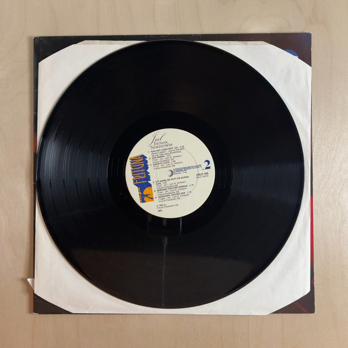 Ingmar Nordström, Lars O. Carlssons Kör & Orkester – Jul – record label