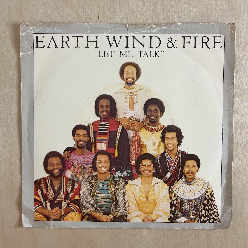 Earth, Wind & Fire – Let Me Talk – front cover