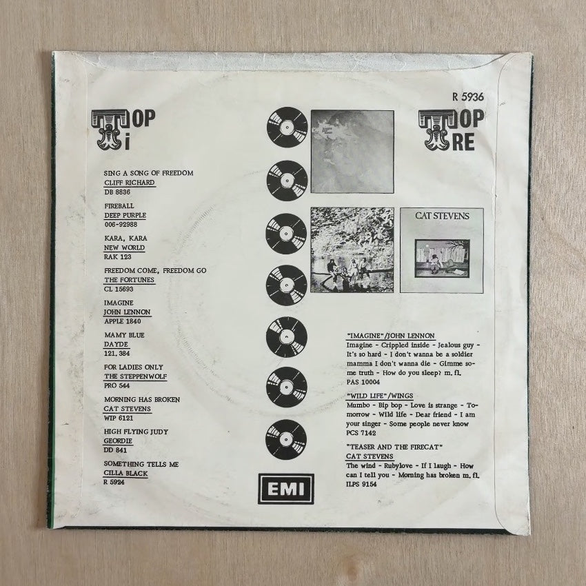 Wings – Give Ireland Back To The Irish – back cover