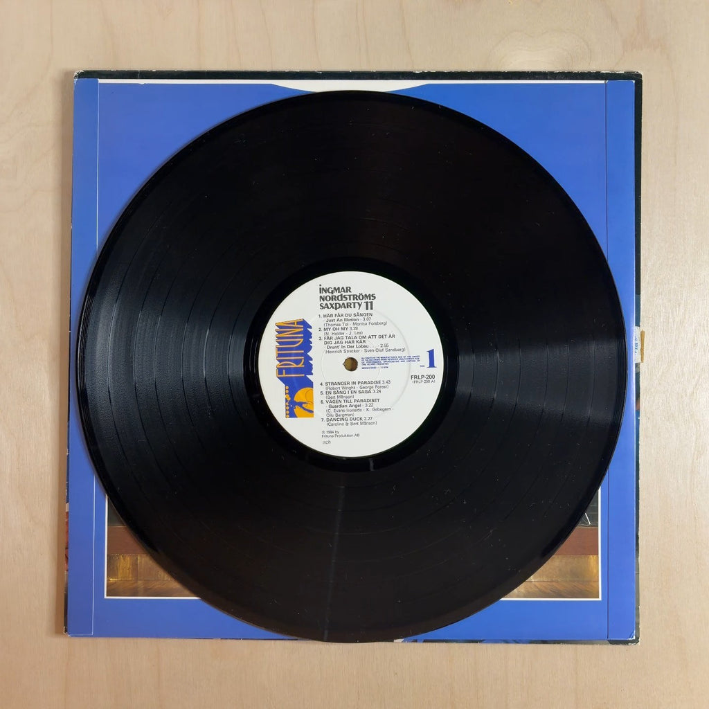 Ingmar Nordströms – Saxparty 11 – record label