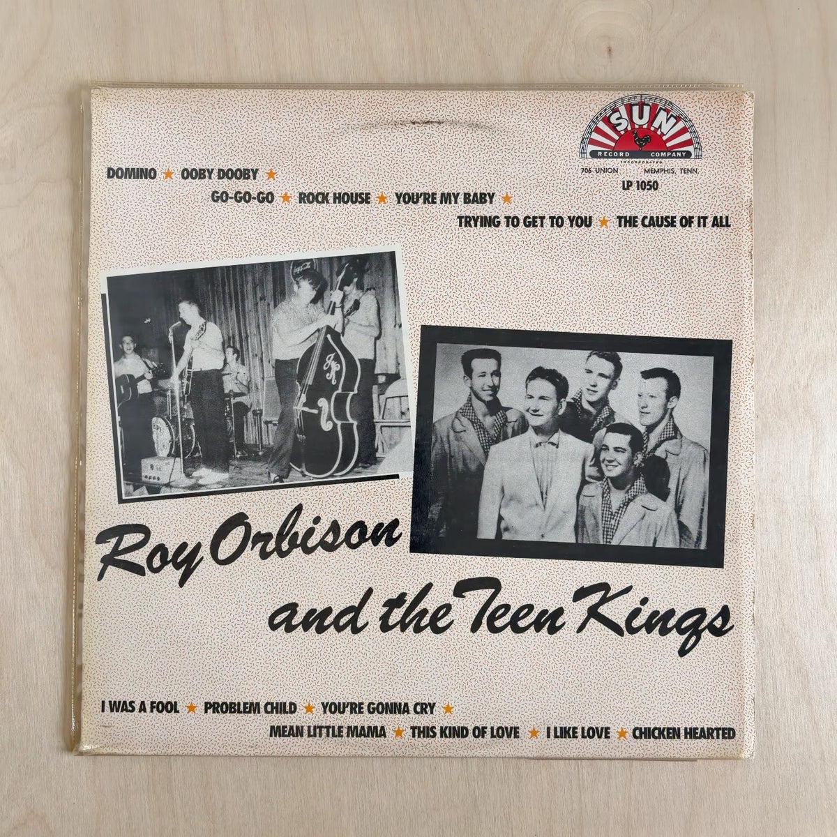 Roy Orbison – And The Teen Kings – front cover