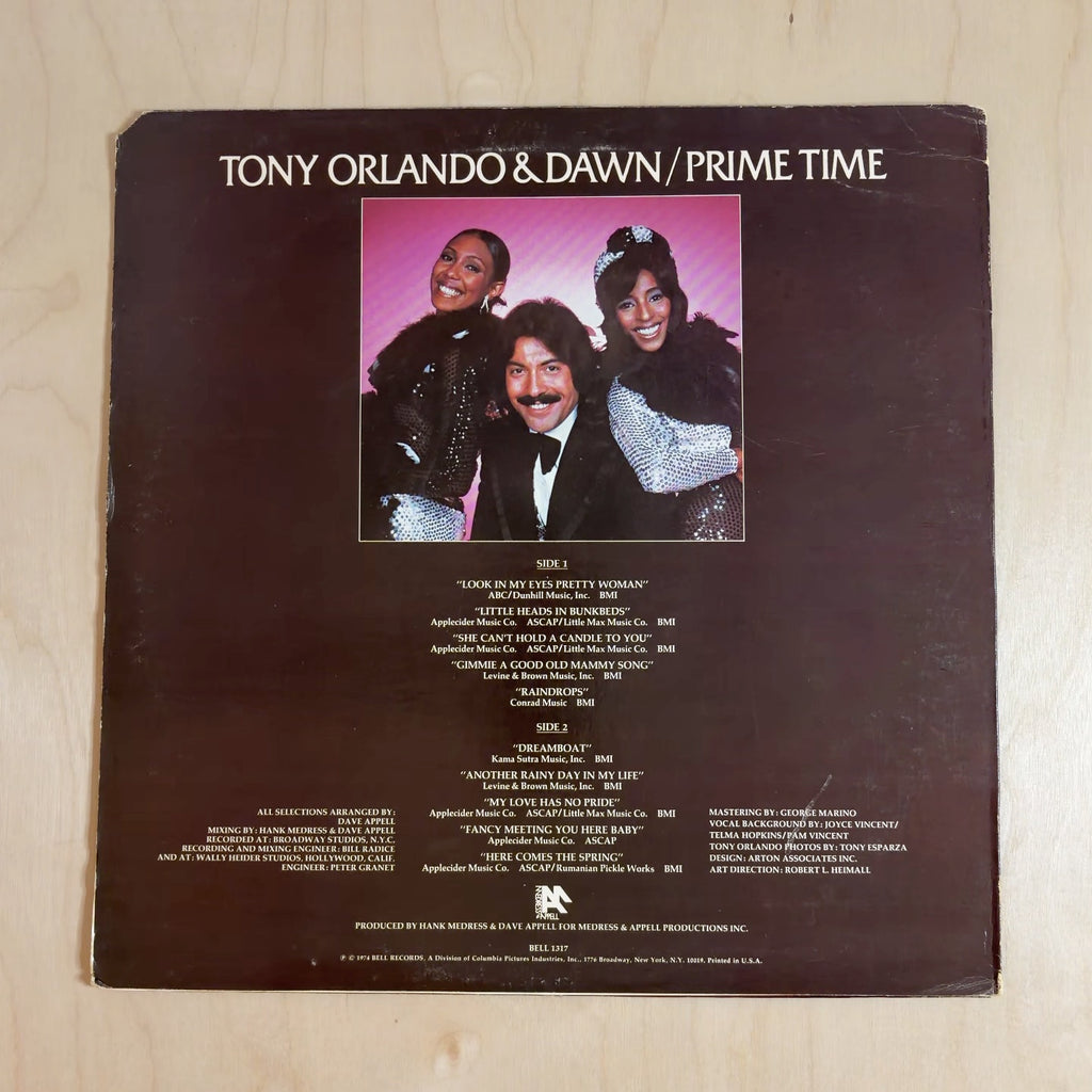 Tony Orlando & Dawn – Prime Time