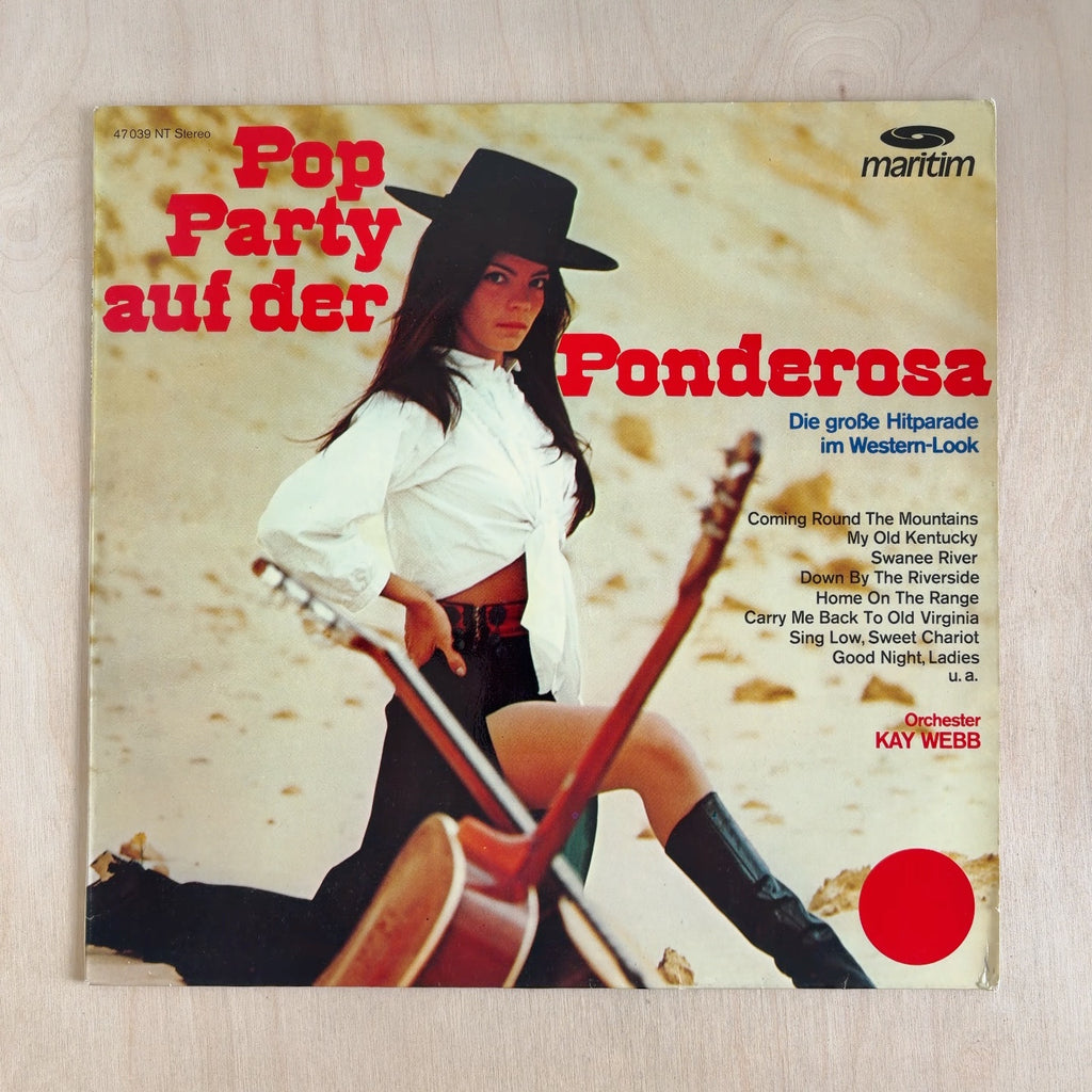 Orchester Kay Webb – Pop Party Auf Der Ponderosa – front cover