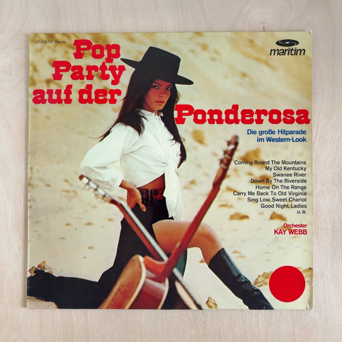 Orchester Kay Webb – Pop Party Auf Der Ponderosa – front cover