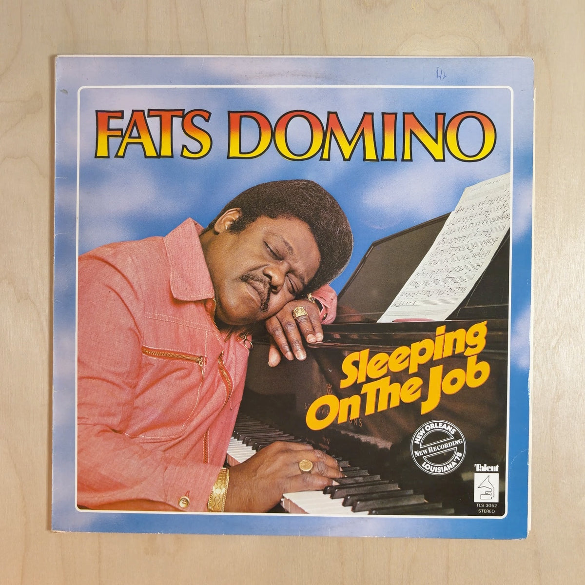 Fats Domino – Sleeping On The Job – front cover