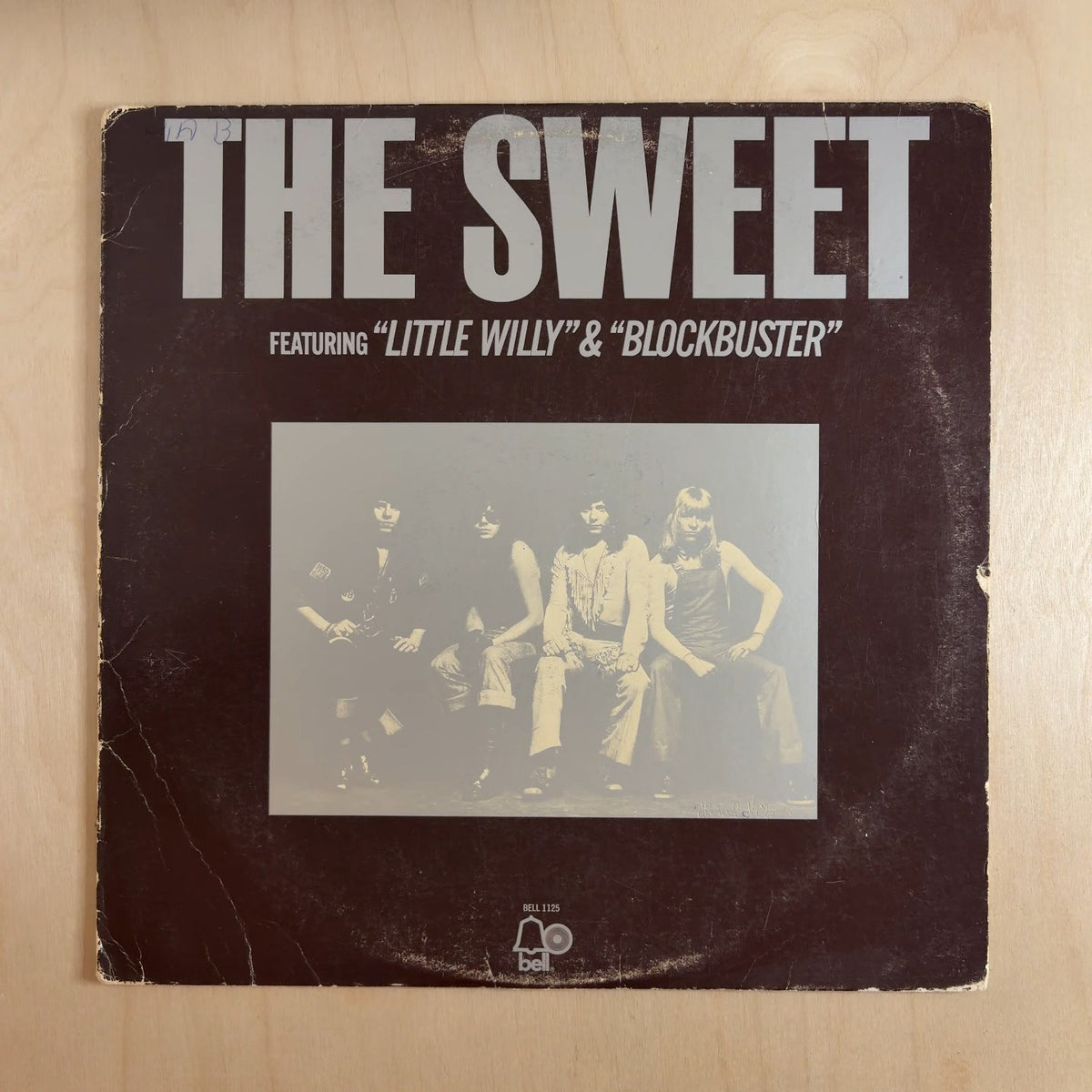 The Sweet – The Sweet Featuring "Little Willy" & "Blockbuster" – front cover