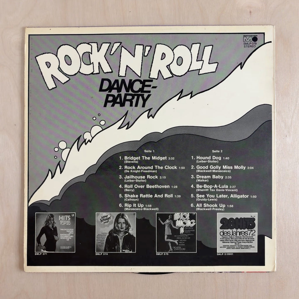 Unknown Artist – Rock'n'Roll Dance-Party – back cover