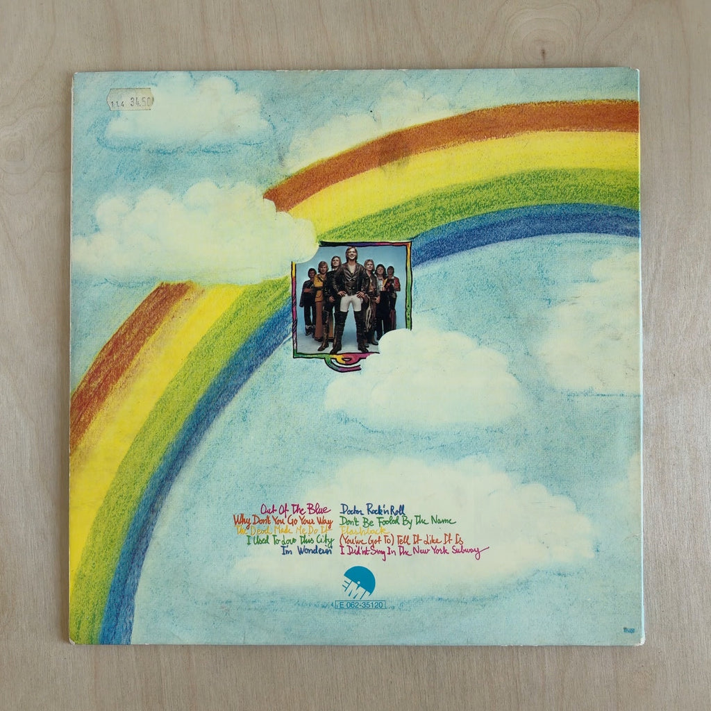 Björn Skifs & Blåblus – Out Of The Blue – back cover
