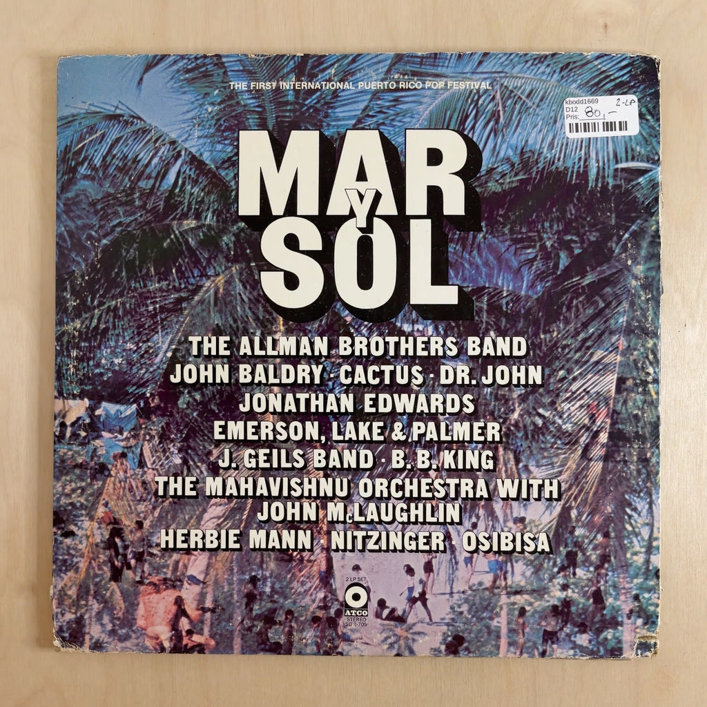 Various – Mar Y Sol - The First International Puerto Rico Pop Festival – front cover