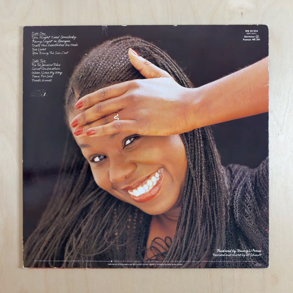 Randy Crawford – Secret Combination – back cover