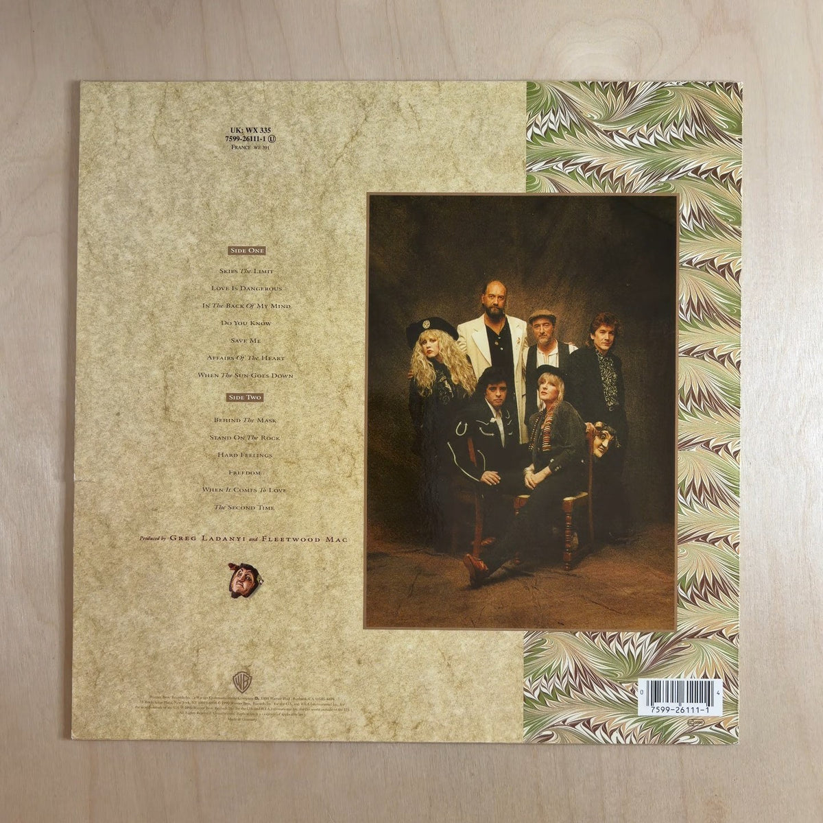 Fleetwood Mac – Behind The Mask – back cover