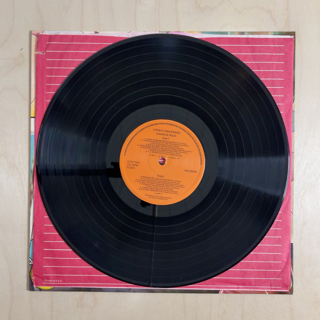 Charlie Rich – Lonely Weekends