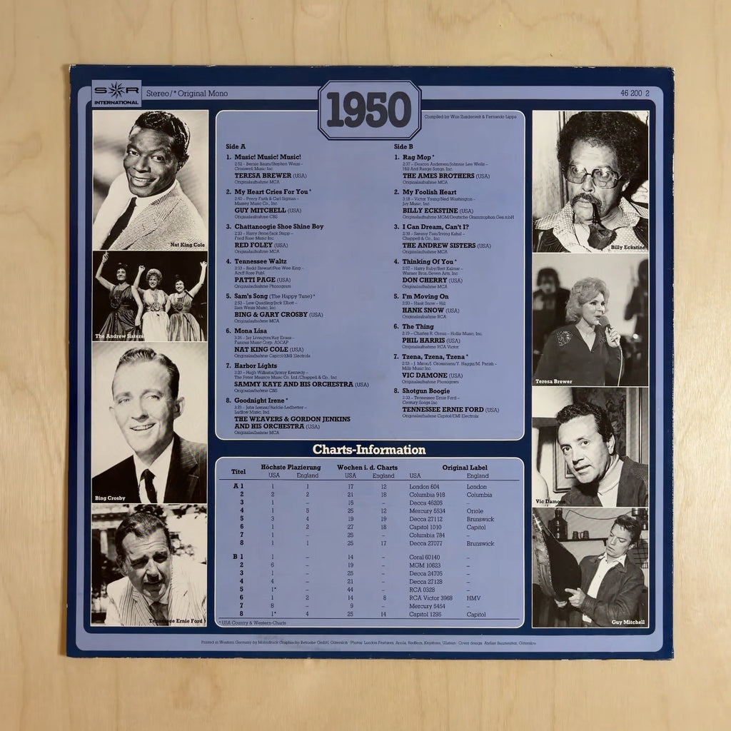 Various – 30 Years Popmusic 1950