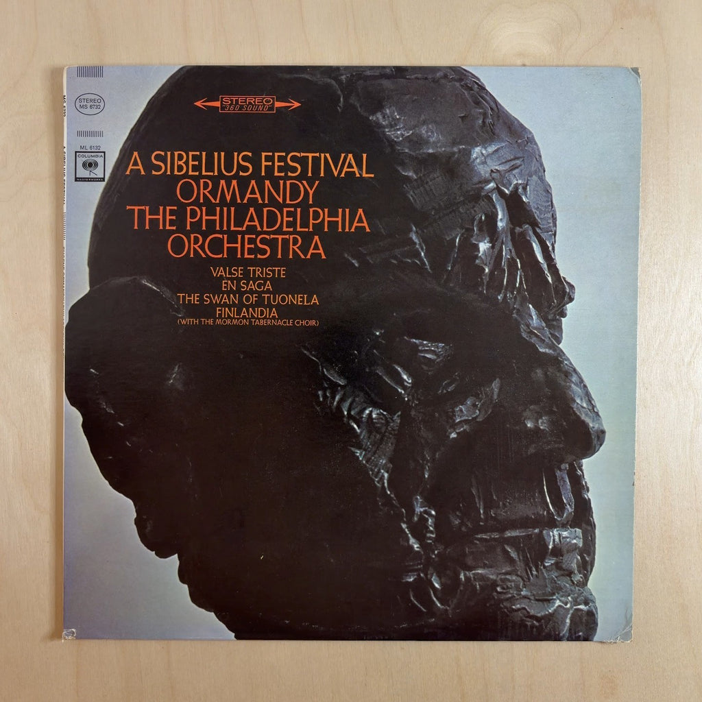 Jean Sibelius, The Philadelphia Orchestra, Eugene Ormandy – A Sibelius Festival: Valse Triste - En Saga - The Swan of Tuonela - Finlandia – front cover