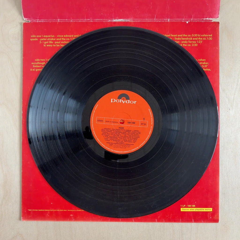 Various – Hair – record label