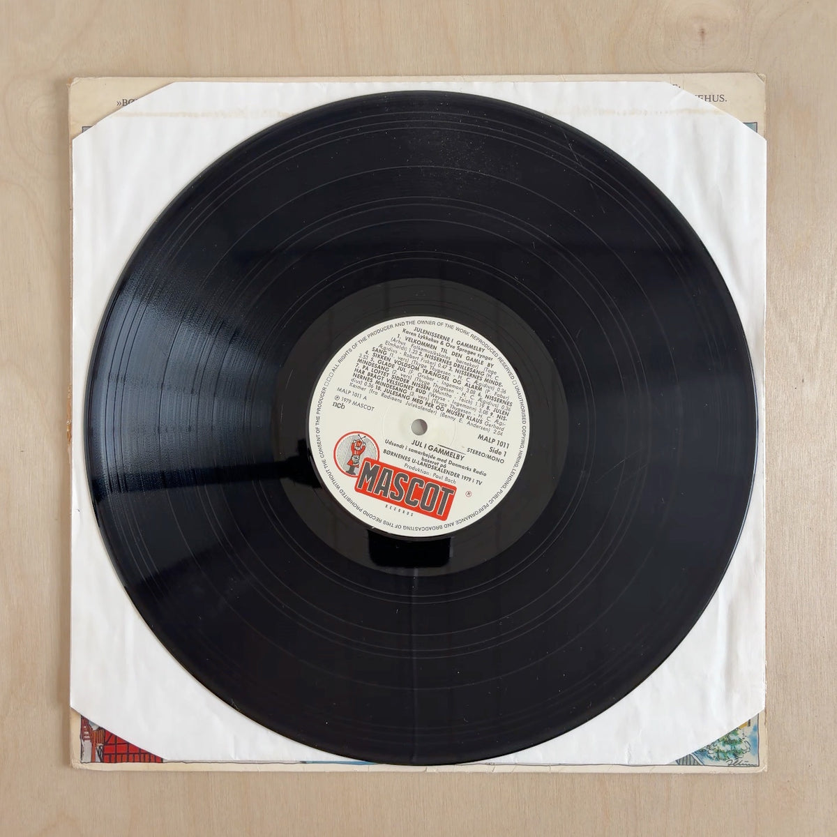 Karen Lykkehus, Ove Sprogøe – Jul I Gammelby – record label