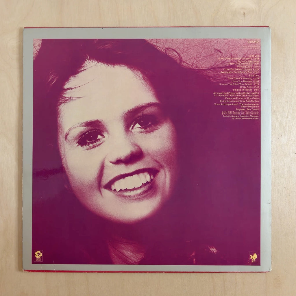 Marie Osmond – In My Little Corner Of The World – back cover