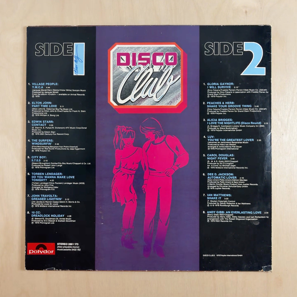 Various – Disco Club 2 – back cover