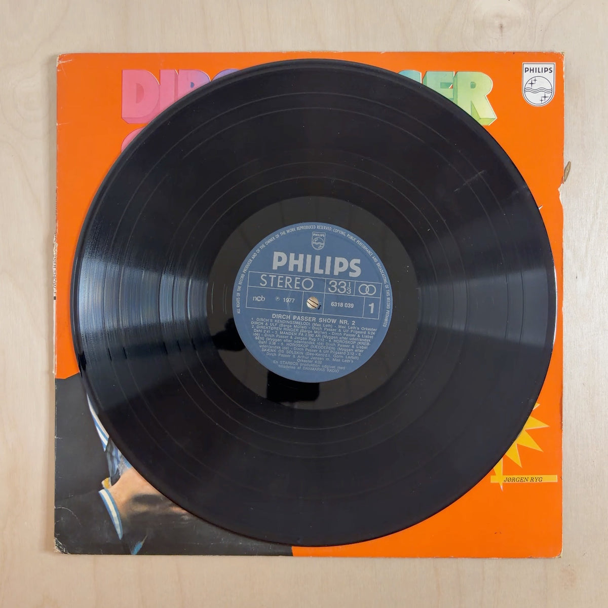 Dirch Passer – Dirch Passer Show 2 – record label
