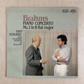 Johannes Brahms, Ivan Moravec, The Czech Philharmonic Orchestra, Jiří Bělohlávek – Piano Concerto No.2 In B Flat Major – front cover