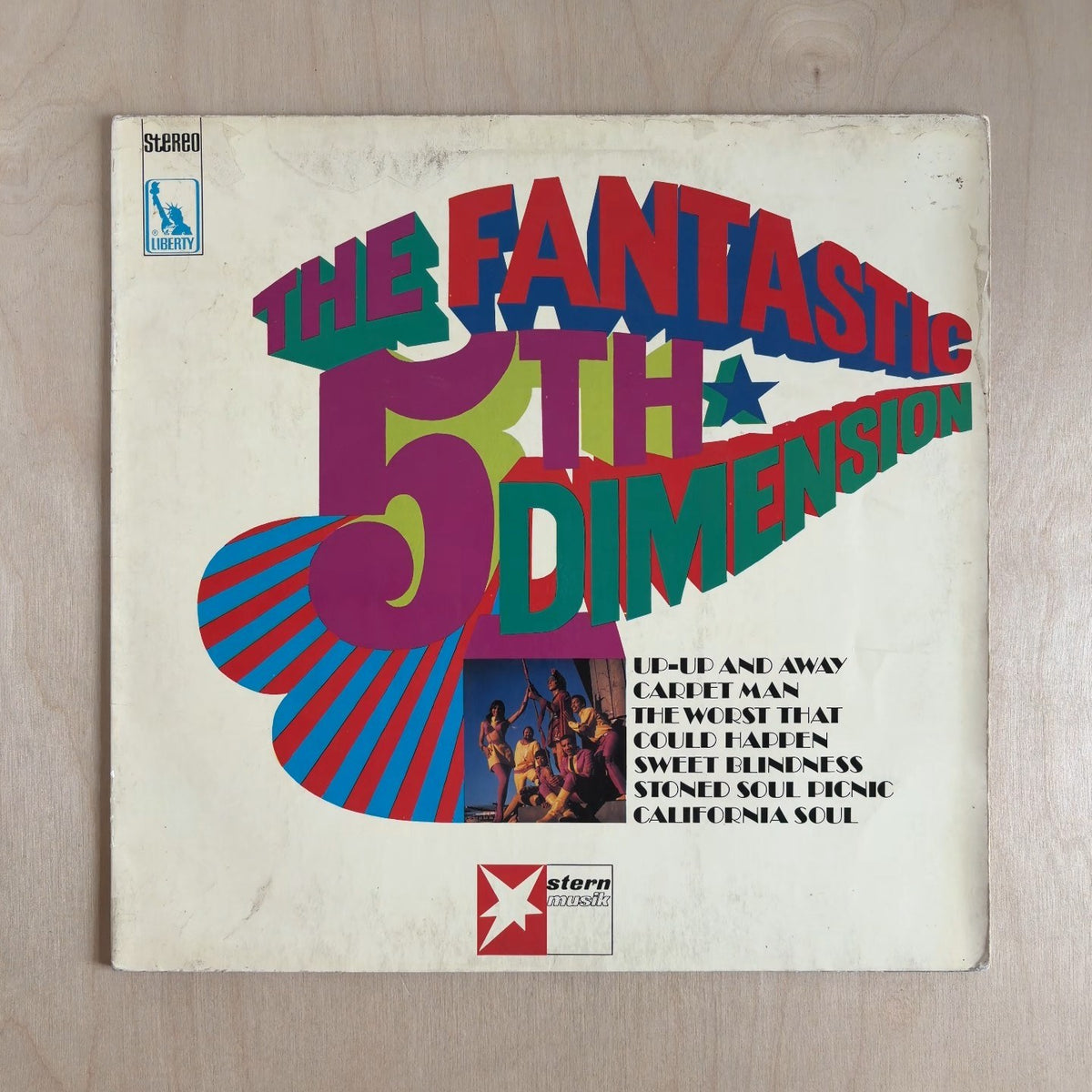 The Fifth Dimension – The Fantastic 5th Dimension – front cover