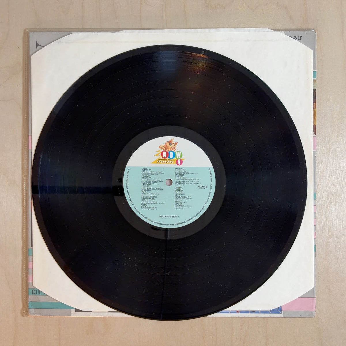 Various – Now This Is Music 4 – record label