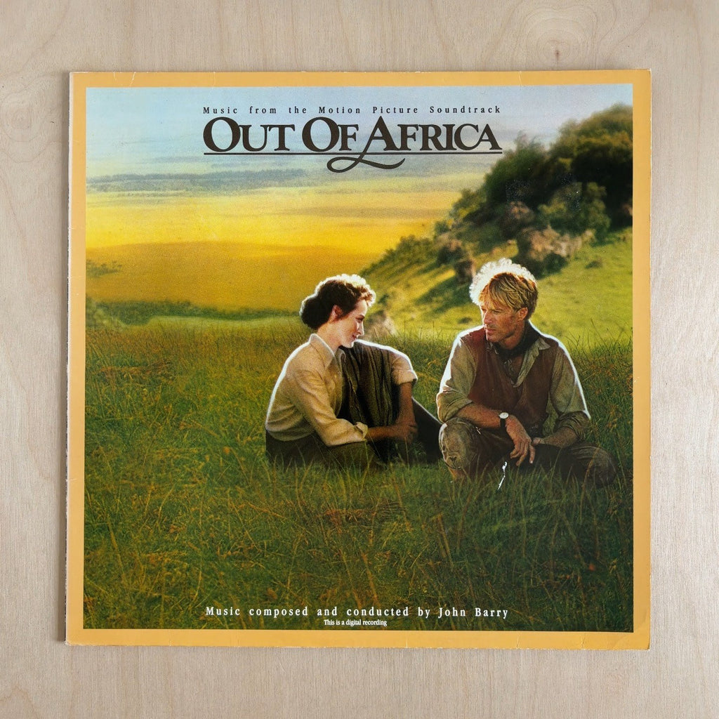 John Barry – Out Of Africa (Music From The Motion Picture Soundtrack) – front cover