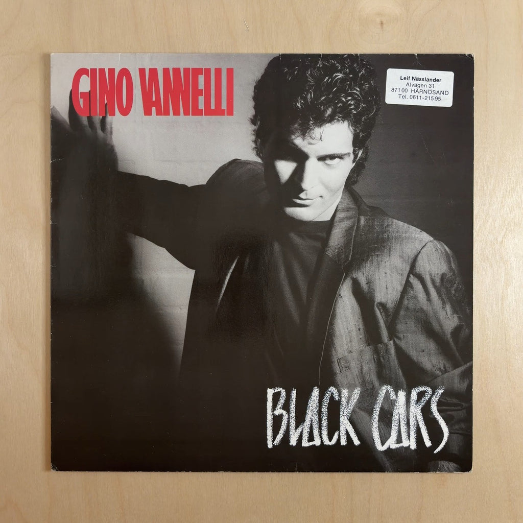 Gino Vannelli – Black Cars – front cover