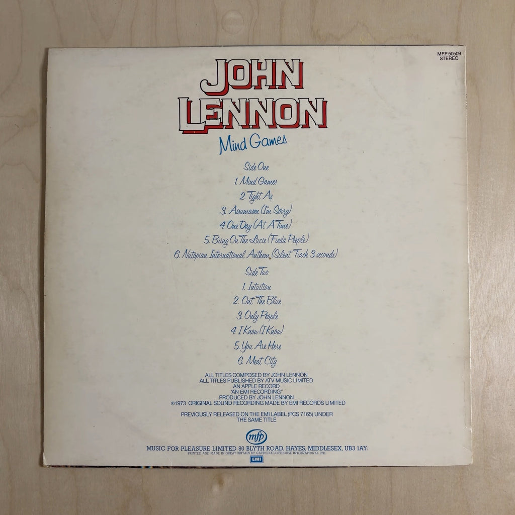 John Lennon – Mind Games