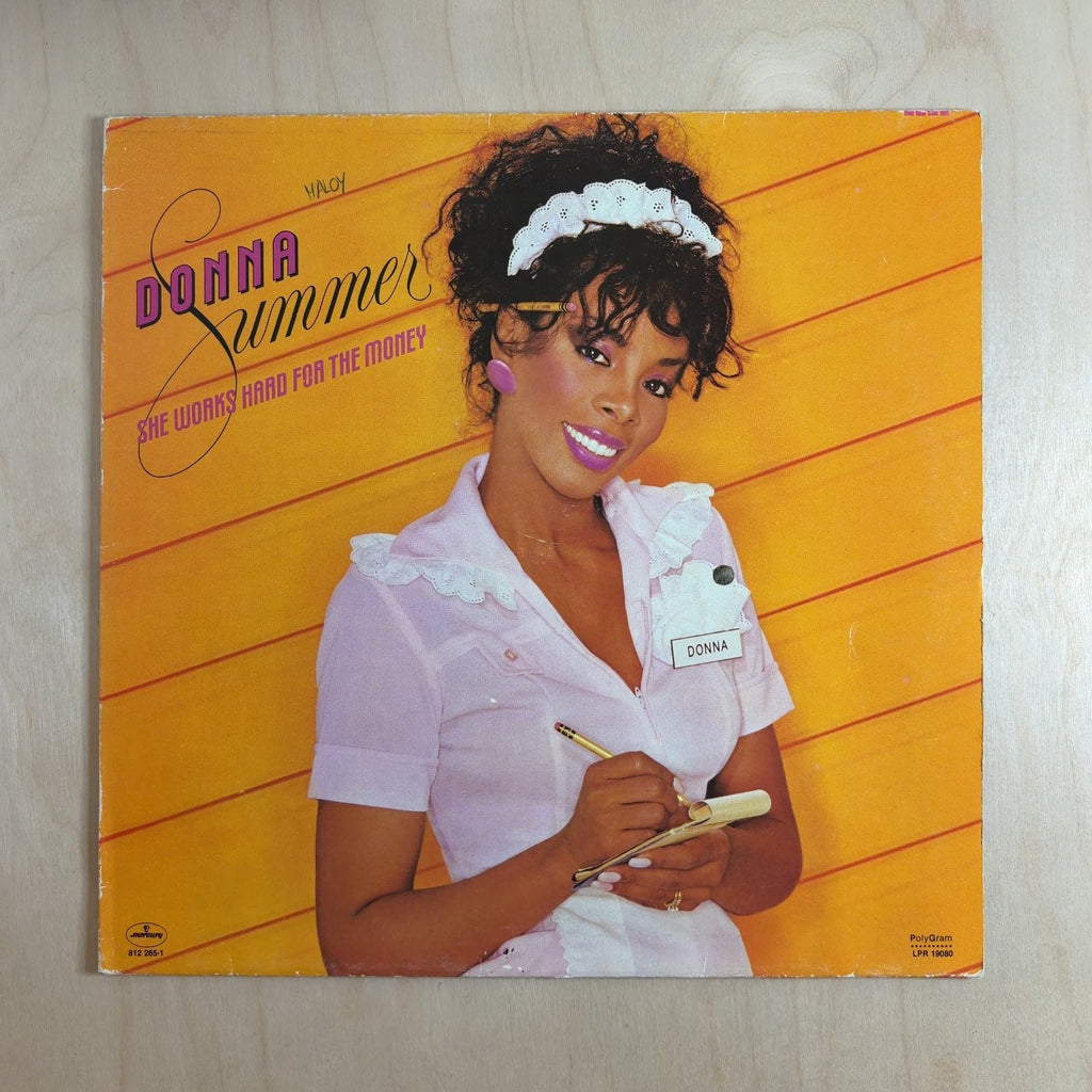 Donna Summer – She Works Hard For The Money – front cover