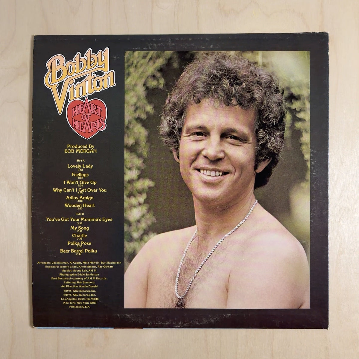 Bobby Vinton – Heart Of Hearts