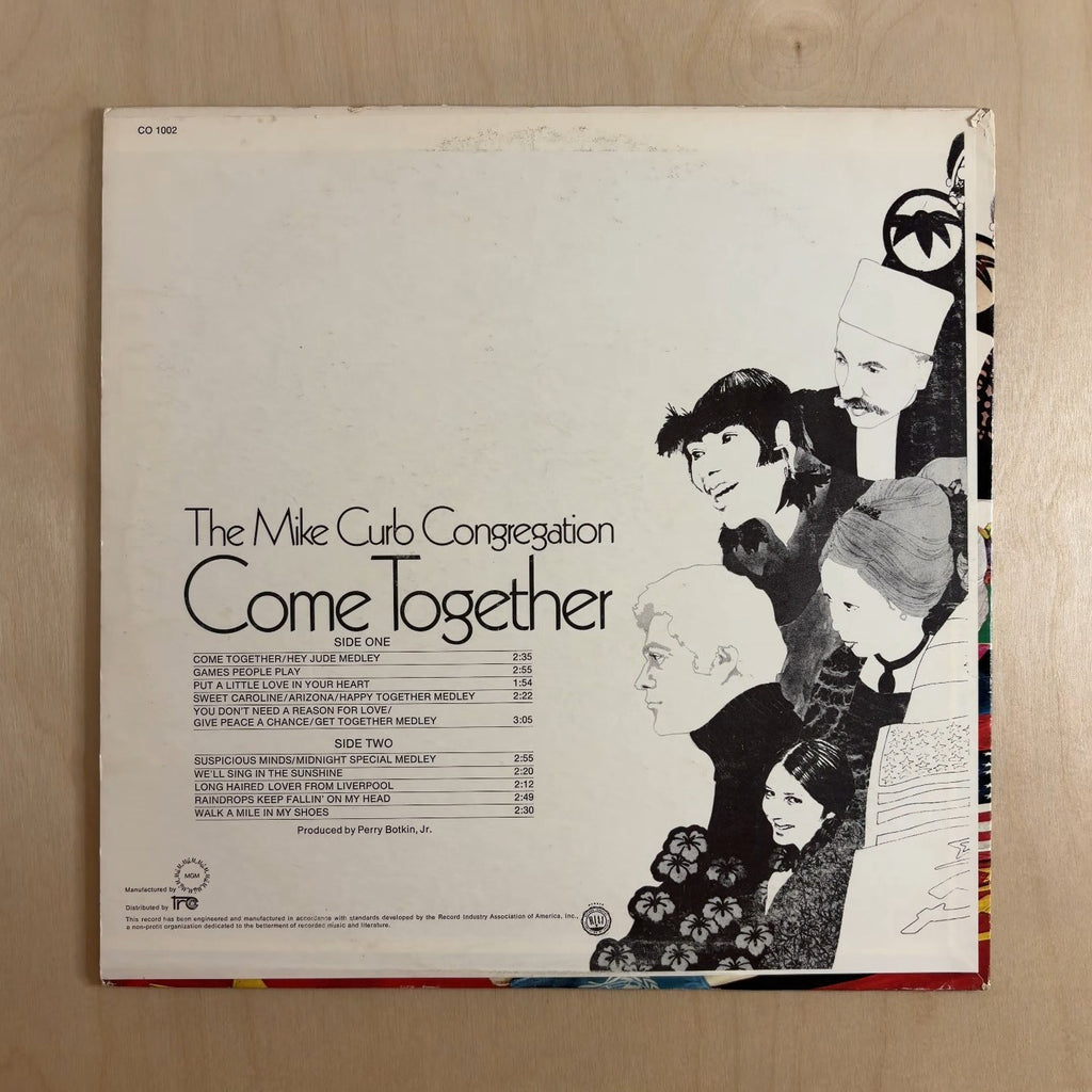 Mike Curb Congregation – Come Together – back cover