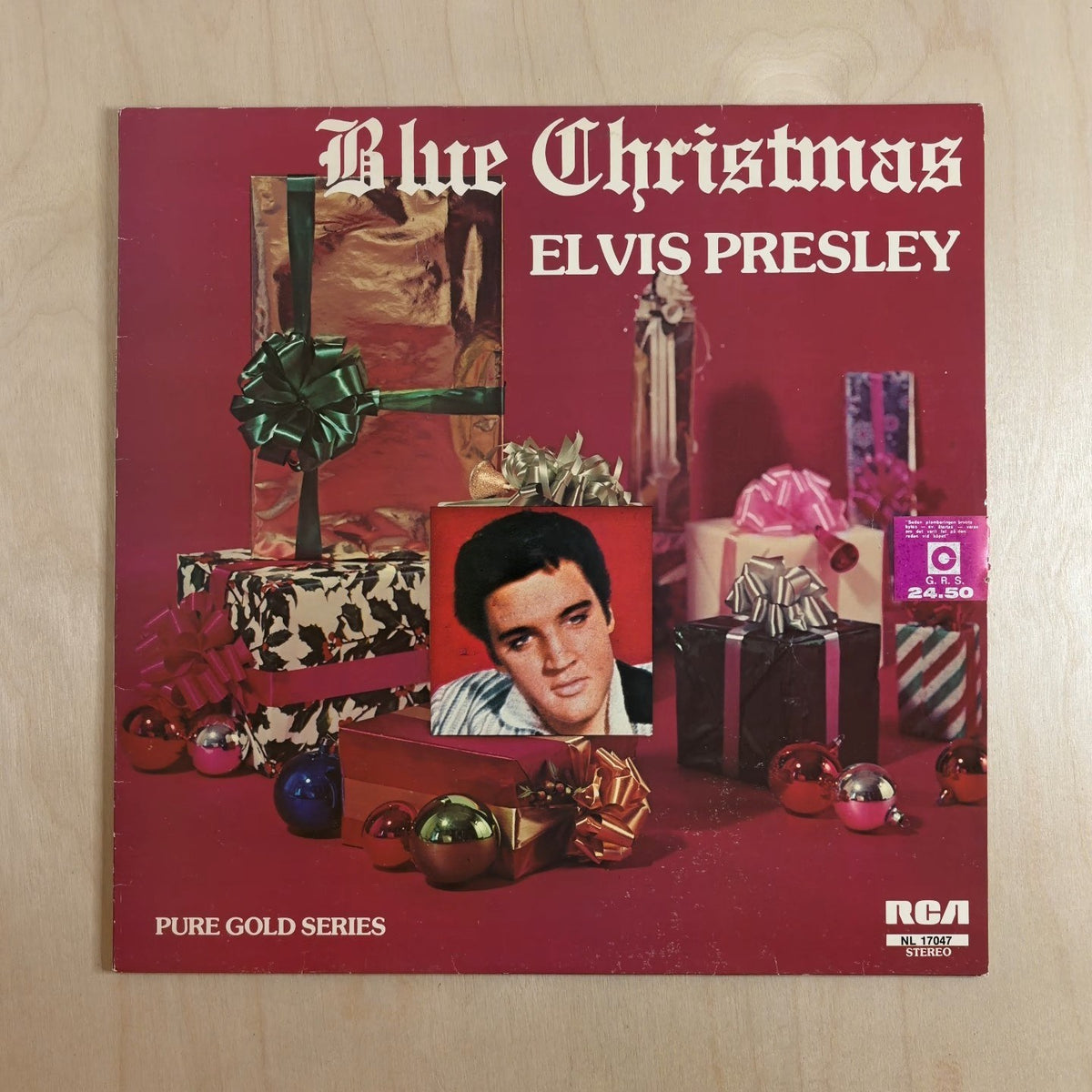 Elvis Presley – Blue Christmas – front cover