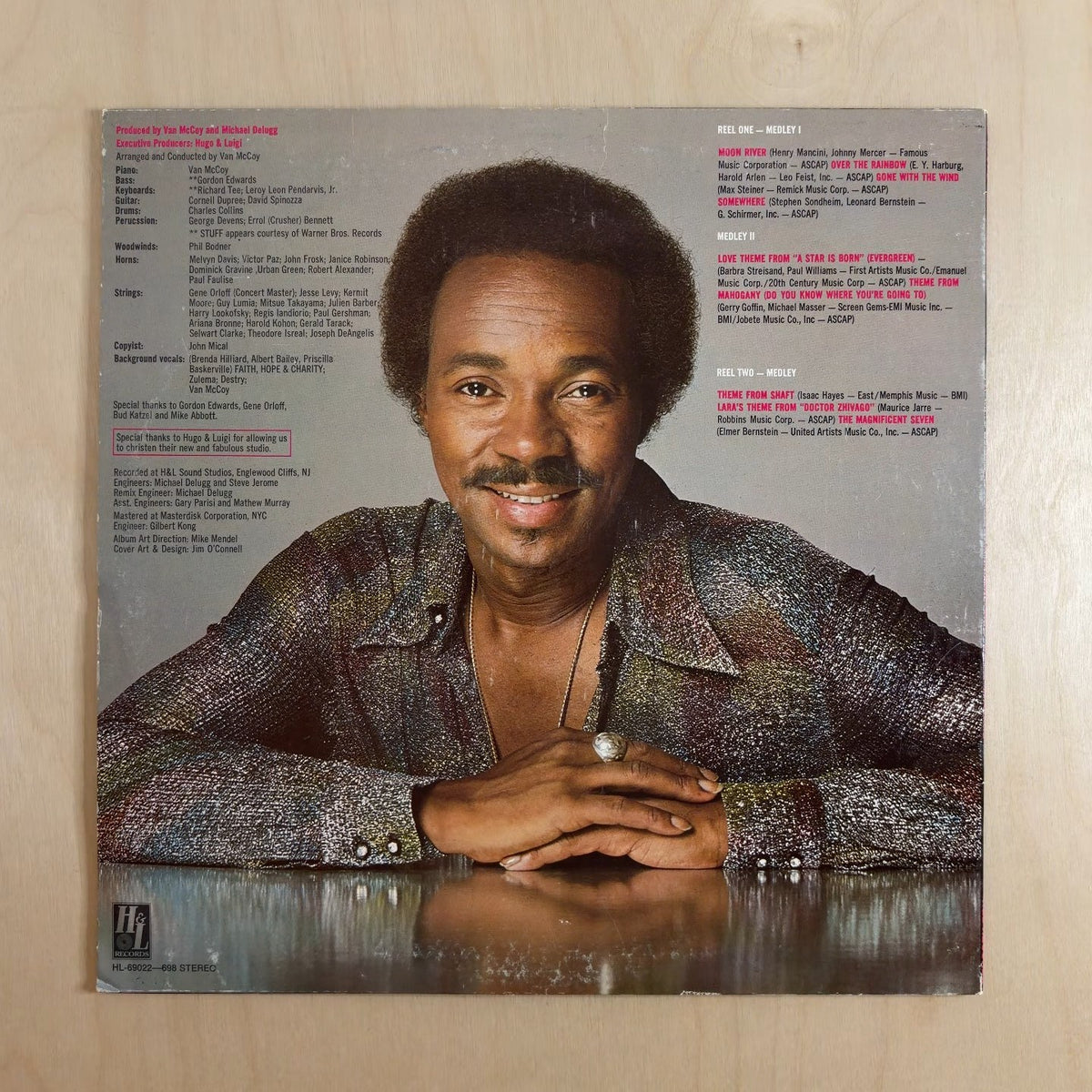 Van McCoy – And His Magnificent Movie Machine – back cover