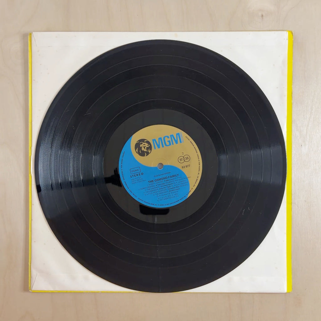 The Osmonds – The Osmond Family – record label