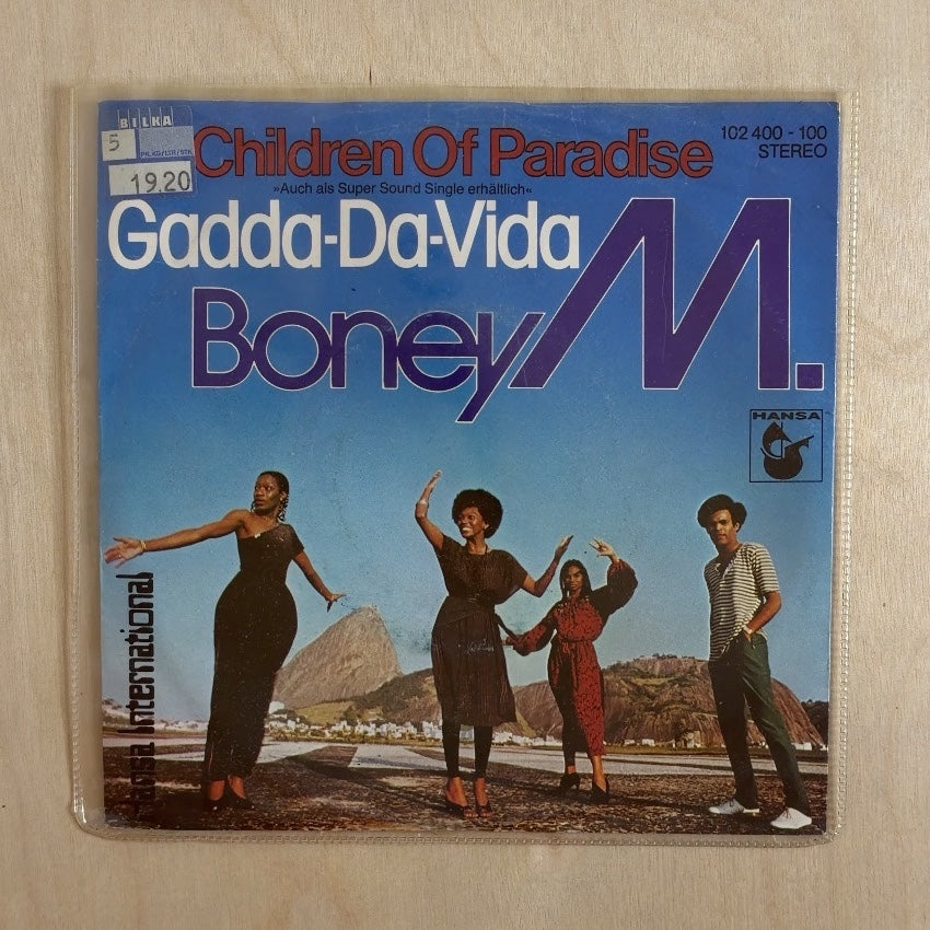 Boney M. – Children Of Paradise / Gadda-Da-Vida – front cover