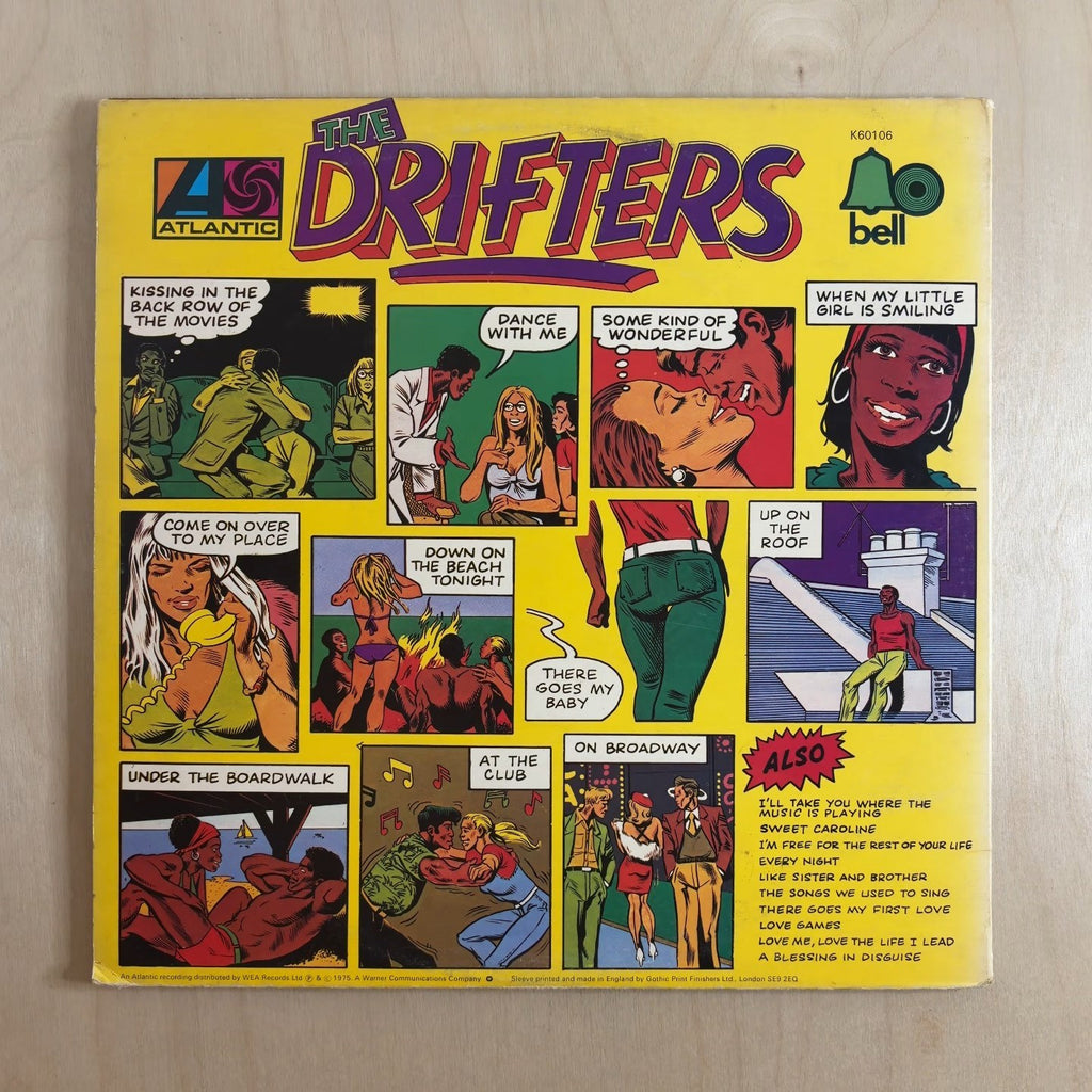 The Drifters – 24 Original Hits – back cover